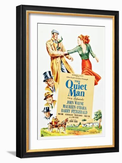 The Quiet Man-null-Framed Premium Giclee Print