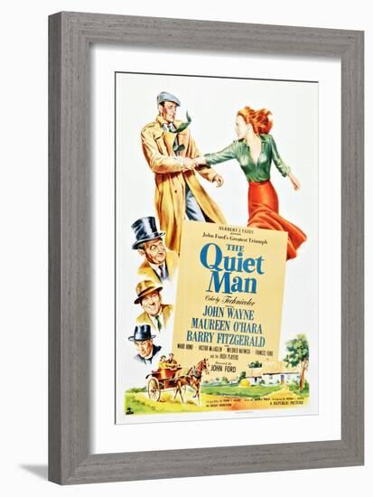 The Quiet Man-null-Framed Art Print