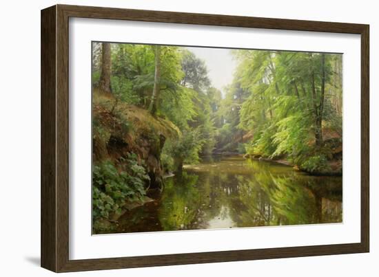 The Quiet River, 1913-Peder Mork Monsted-Framed Giclee Print