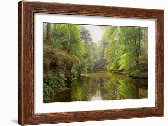 The Quiet River, 1913-Peder Mork Monsted-Framed Giclee Print