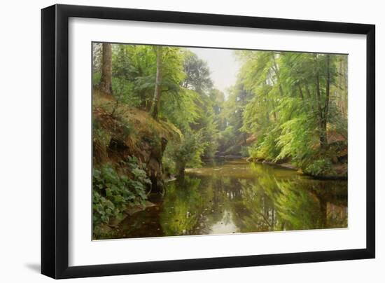 The Quiet River, 1913-Peder Mork Monsted-Framed Giclee Print