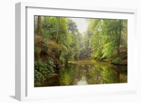 The Quiet River, 1913-Peder Mork Monsted-Framed Giclee Print