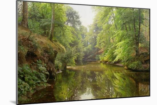 The Quiet River, 1913-Peder Mork Monsted-Mounted Giclee Print