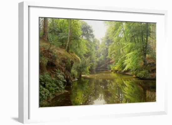 The Quiet River, 1913-Peder Mork Monsted-Framed Giclee Print