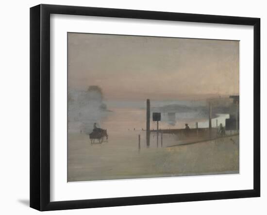 The Quiet River: the Thames at Chiswick-Victor Pasmore-Framed Giclee Print