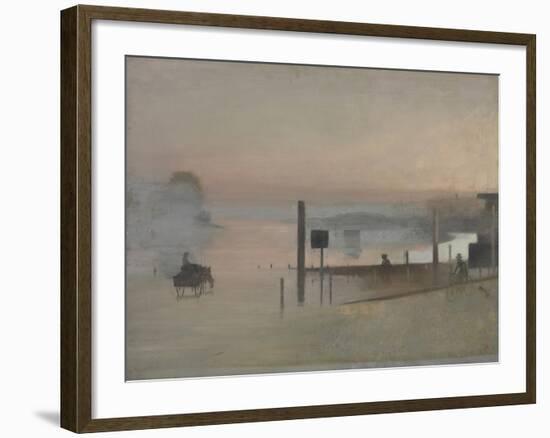 The Quiet River: the Thames at Chiswick-Victor Pasmore-Framed Giclee Print