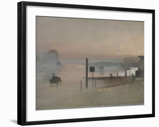 The Quiet River: the Thames at Chiswick-Victor Pasmore-Framed Giclee Print