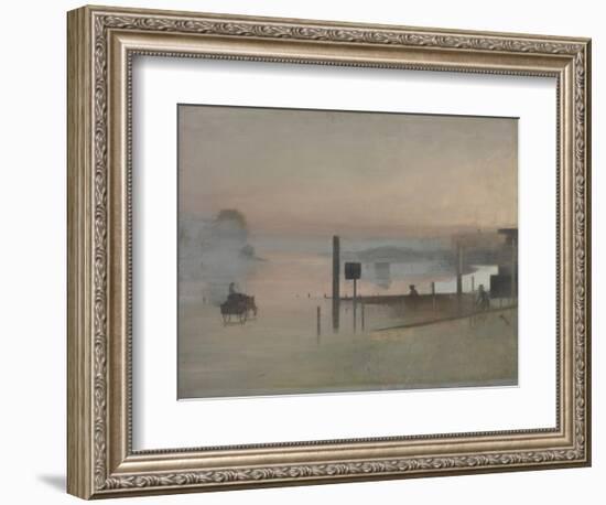 The Quiet River: the Thames at Chiswick-Victor Pasmore-Framed Giclee Print