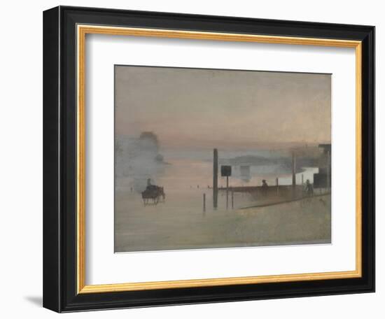 The Quiet River: the Thames at Chiswick-Victor Pasmore-Framed Giclee Print