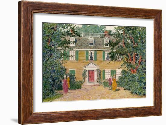 The Quincy House, New England, USA, C18th Century-James Preston-Framed Giclee Print