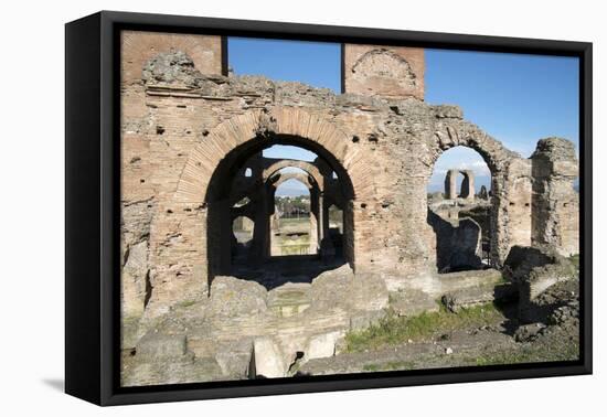 The Quintili Brothers Built This Magnificent Villa in the Year 151 BC on the Appian Way-Oliviero Olivieri-Framed Premier Image Canvas