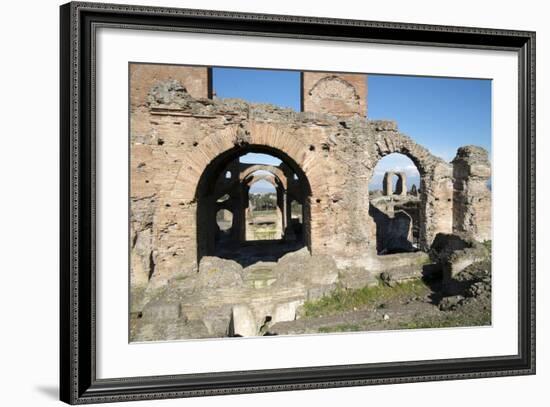 The Quintili Brothers Built This Magnificent Villa in the Year 151 BC on the Appian Way-Oliviero Olivieri-Framed Photographic Print