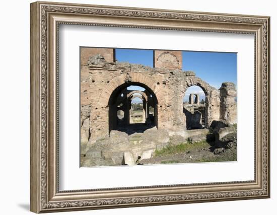 The Quintili Brothers Built This Magnificent Villa in the Year 151 BC on the Appian Way-Oliviero Olivieri-Framed Photographic Print