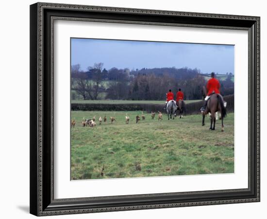 The Quorn Fox Hunt, Leicestershire, England-Alan Klehr-Framed Photographic Print