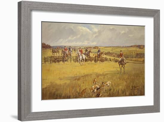 The Quorn - Gartree Hill-John King-Framed Premium Giclee Print