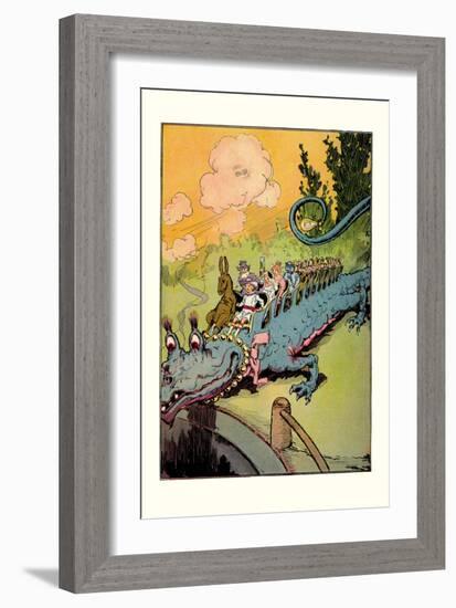 The Quox-John R. Neill-Framed Art Print