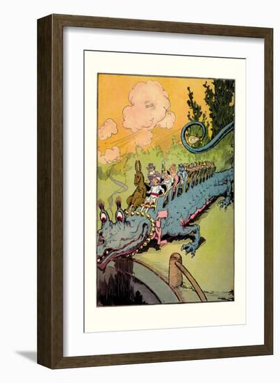 The Quox-John R. Neill-Framed Art Print