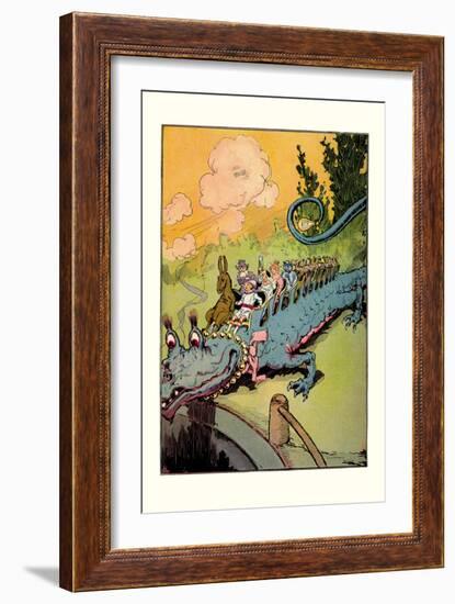 The Quox-John R. Neill-Framed Art Print