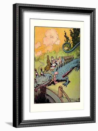 The Quox-John R. Neill-Framed Art Print