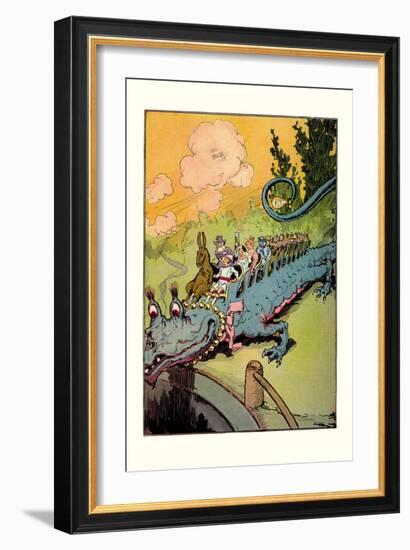 The Quox-John R. Neill-Framed Art Print