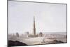 The Qutb Minar, Delhi, C. 1789-Thomas & William Daniell-Mounted Giclee Print