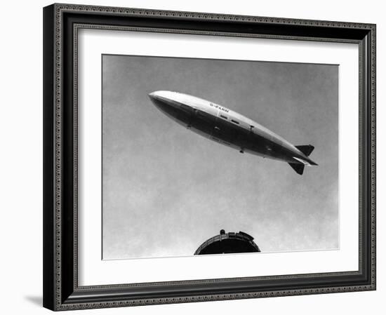 The R101 Airship an a Voyage Before the Tragedy-null-Framed Photographic Print