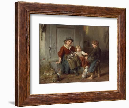 The Rabbits-Felix Schlesinger-Framed Giclee Print