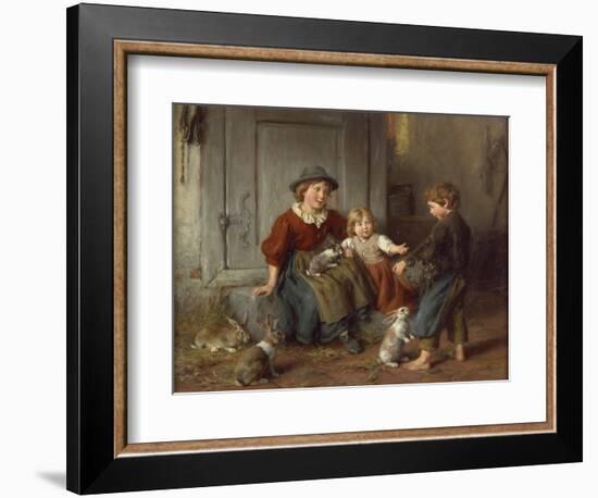 The Rabbits-Felix Schlesinger-Framed Giclee Print