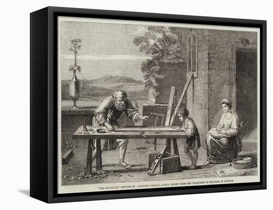 The Raboteur-Annibale Carracci-Framed Premier Image Canvas