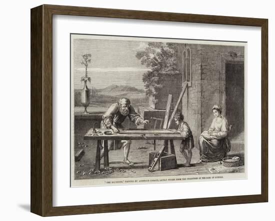 The Raboteur-Annibale Carracci-Framed Giclee Print