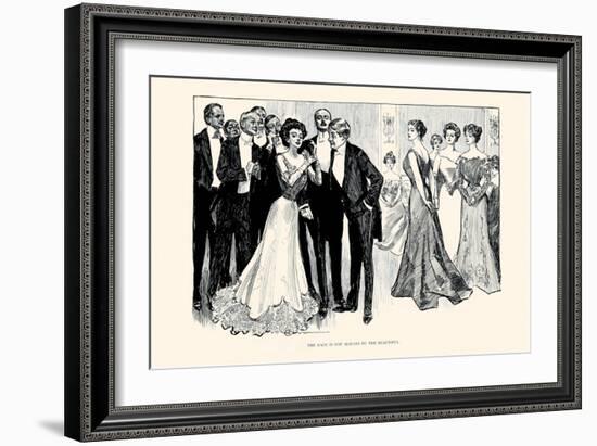 The Race Is Not Always To the Beautiful-Charles Dana Gibson-Framed Art Print