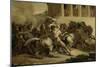The Race of the Riderless Horses, 1817-Theodore Gericault-Mounted Giclee Print