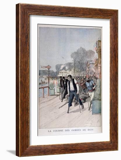 The Race of the Wooden Legs, 1895-Henri Meyer-Framed Giclee Print