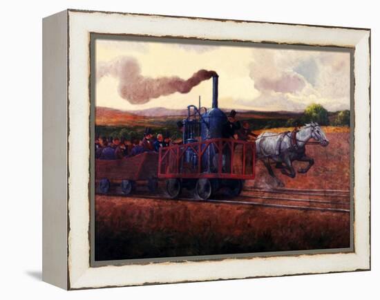 The Race of Tom Thumb-Herbert Stitt-Framed Premier Image Canvas