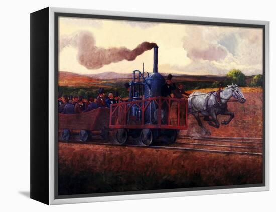 The Race of Tom Thumb-Herbert Stitt-Framed Premier Image Canvas