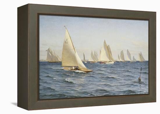 The Race-Axel		 Johansen-Framed Premier Image Canvas