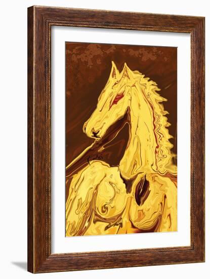 The Race-Rabi Khan-Framed Art Print