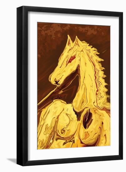 The Race-Rabi Khan-Framed Art Print