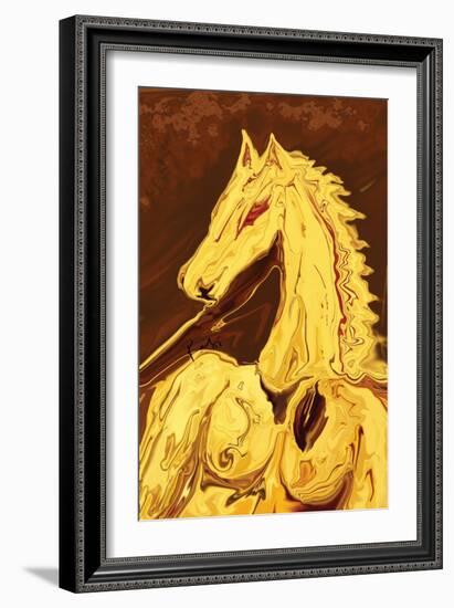 The Race-Rabi Khan-Framed Art Print