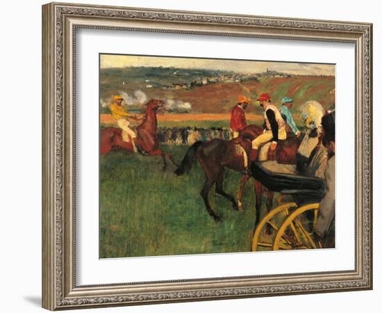 The Racecourse-Edgar Degas-Framed Giclee Print