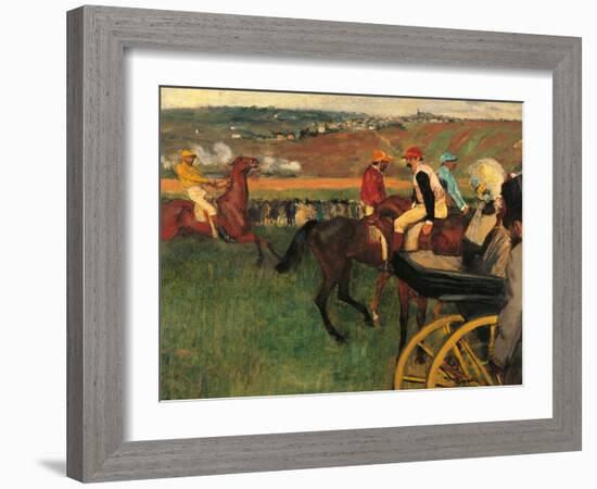 The Racecourse-Edgar Degas-Framed Giclee Print