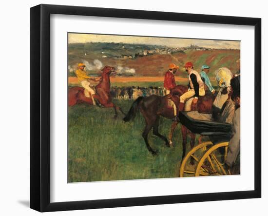 The Racecourse-Edgar Degas-Framed Giclee Print