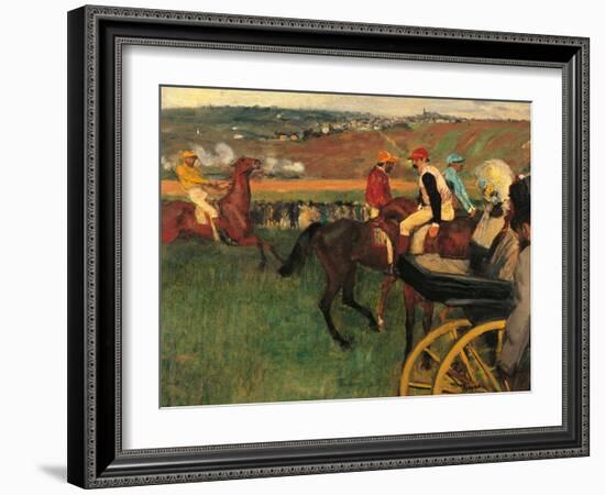 The Racecourse-Edgar Degas-Framed Giclee Print