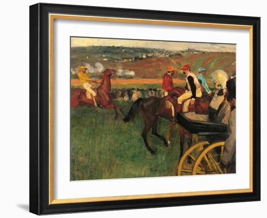 The Racecourse-Edgar Degas-Framed Giclee Print