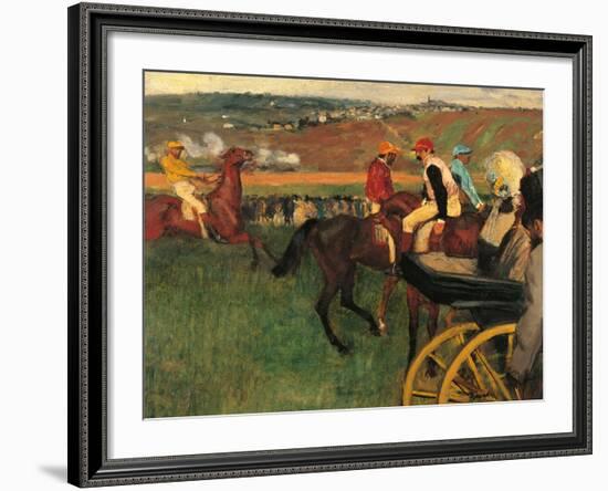 The Racecourse-Edgar Degas-Framed Giclee Print