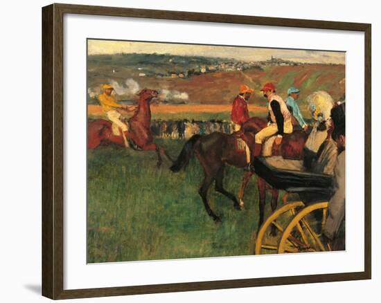 The Racecourse-Edgar Degas-Framed Giclee Print