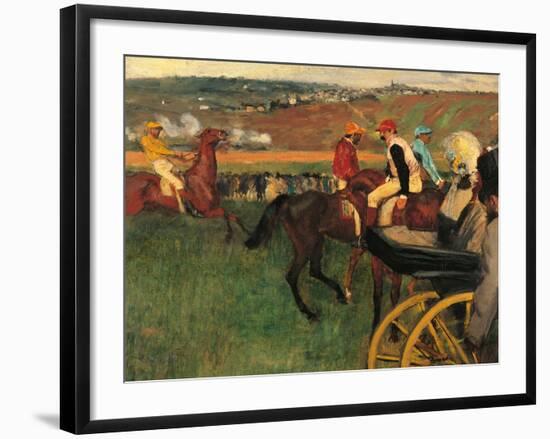 The Racecourse-Edgar Degas-Framed Giclee Print