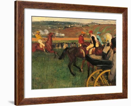 The Racecourse-Edgar Degas-Framed Giclee Print