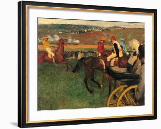 The Racecourse-Edgar Degas-Framed Giclee Print