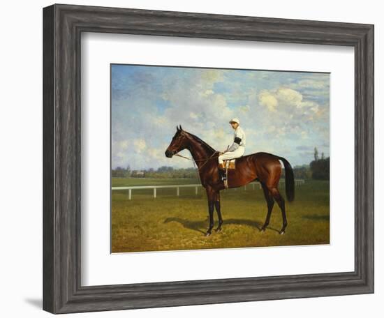 The Racehorse, 'Northeast' with Jockey Up-Emil Adam-Framed Giclee Print